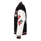Chrome Hearts Cross-Patchwork Baseball Jacket