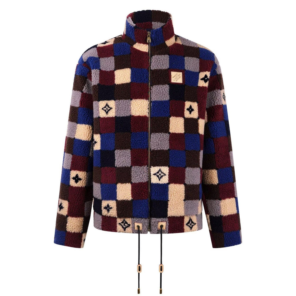 Louis Vuitton Damier Fleece Zip Jacket