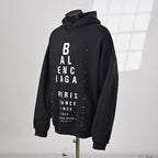 Balenciaga Unisex Oversized Logo Hoodie