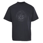 BALENCIAGA Round Badge Print Short-Sleeve T-Shirt