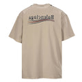 BALENCIAGA Reversible Double-Sided "Cola" Embroidered Short-Sleeve T-Shirt