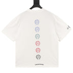 Chrome Hearts Multicolor Cross Print Short-Sleeve T-Shirt