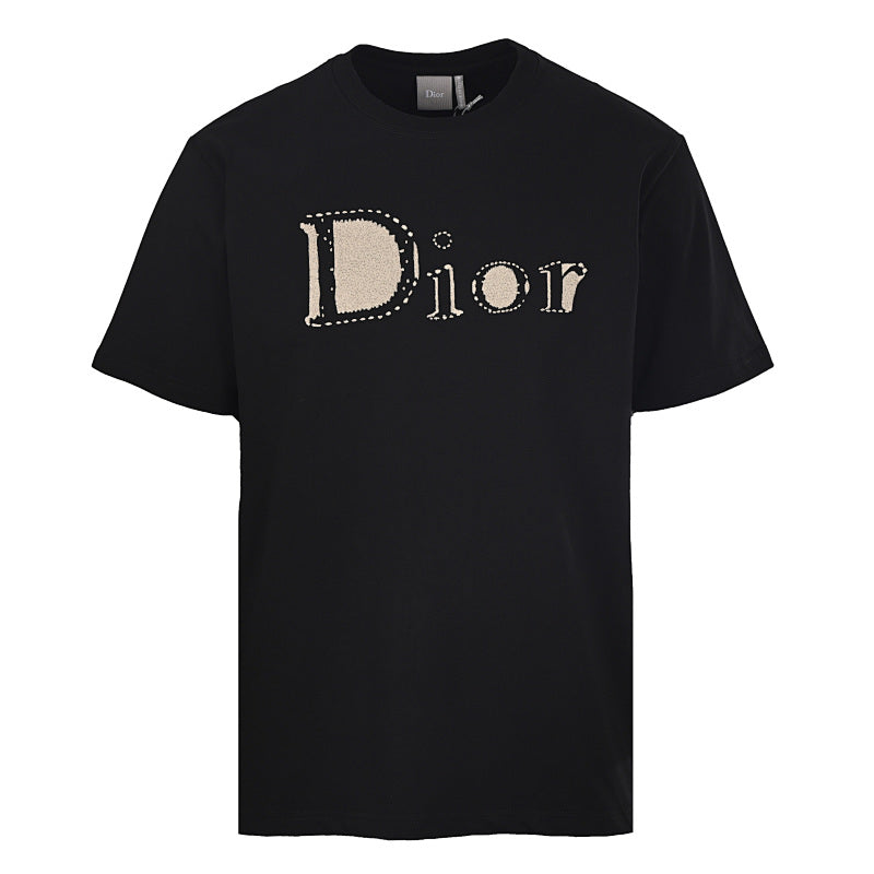 DIOR Tatami-Embroidered Short-Sleeve T-Shirt