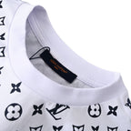 Louis Vuitton Gradient Shoulder-Letter Short-Sleeve T-Shirt