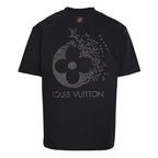 Louis Vuitton "Afterimage" Clover Embroidery Crewneck T-Shirt