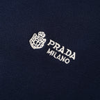 Prada Embroidered Polo Shirt