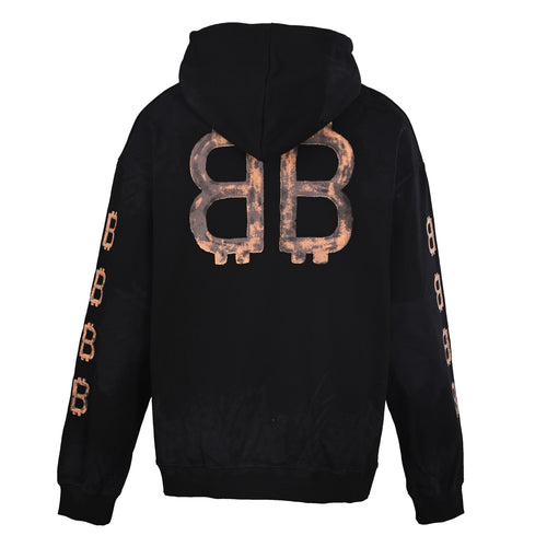 Balenciaga Unisex Oversized Logo Hoodie