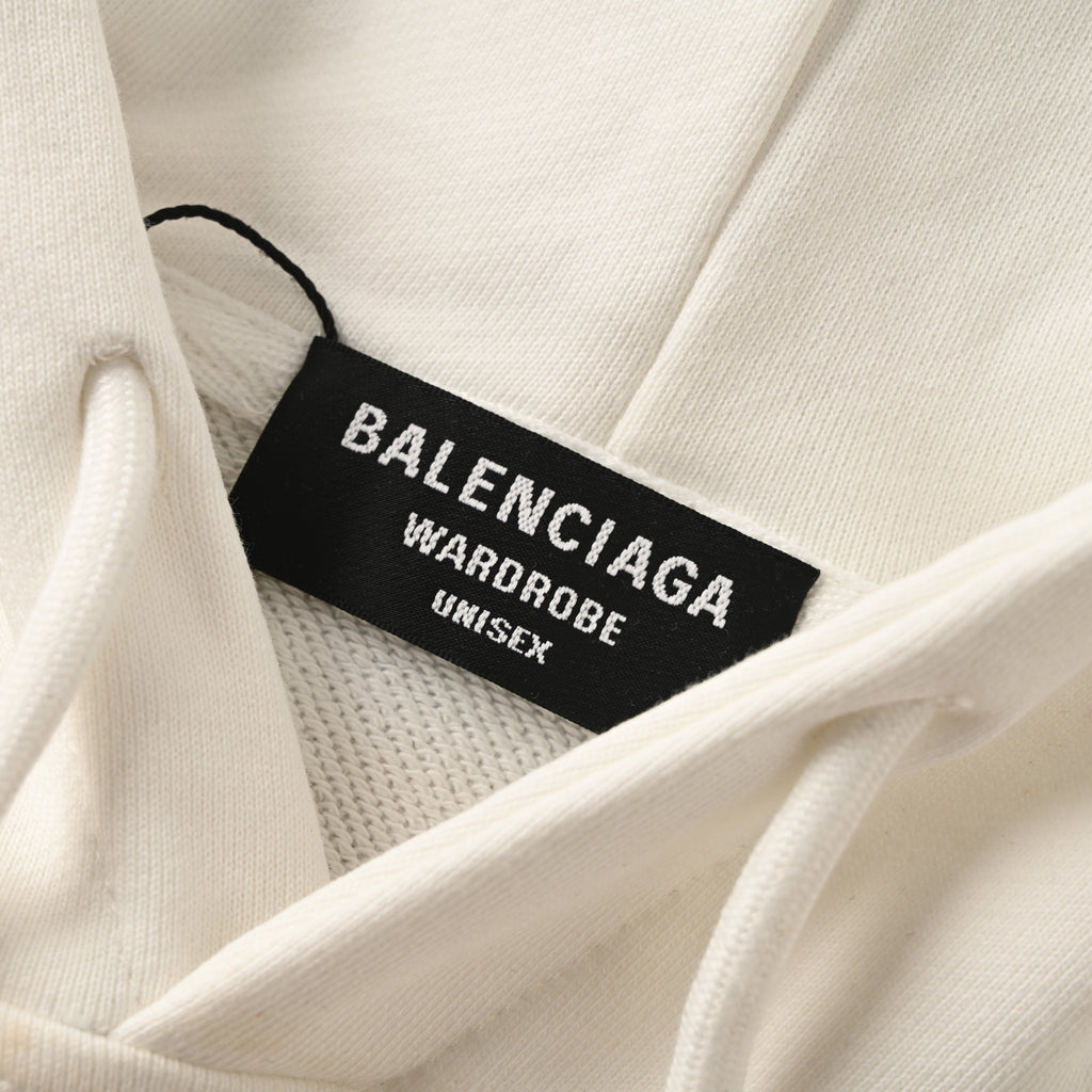 Balenciaga Unisex Oversized Logo Hoodie