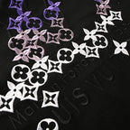 Louis Vuitton Gradient Shoulder-Letter Short-Sleeve T-Shirt