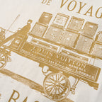 Louis Vuitton Carriage Slogan Print Short-Sleeve T-Shirt
