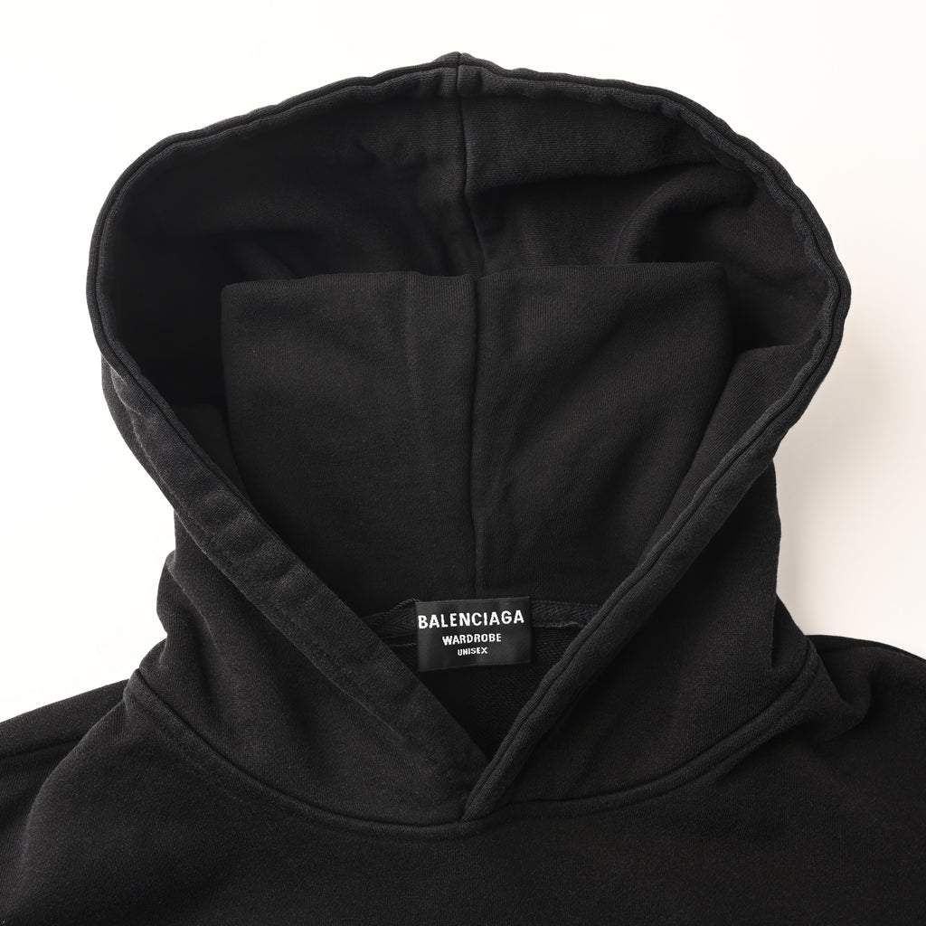 Balenciaga Unisex Oversized Logo Hoodie