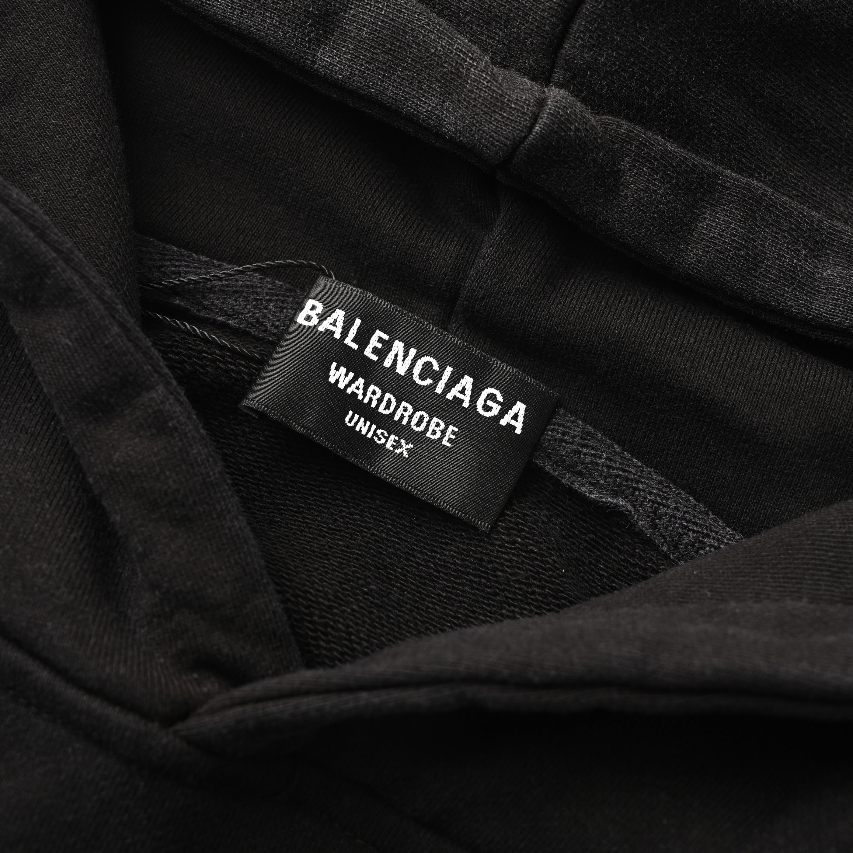 Balenciaga Unisex Oversized Logo Hoodie