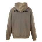 Balenciaga Unisex Oversized Logo Hoodie