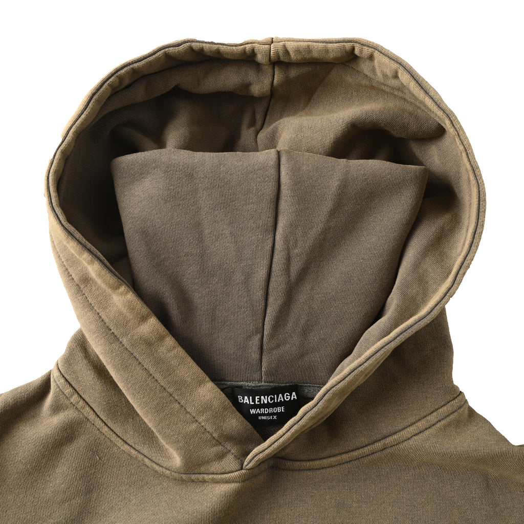 Balenciaga Unisex Oversized Logo Hoodie
