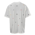 Louis Vuitton All-Over Monogram Short-Sleeve T-Shirt with Embroidered Clover Accents