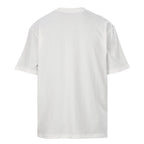 Fendi Roma FF Monogram Leather Pocket T-Shirt — White