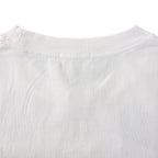 Fendi Roma Beaded & Embroidered Logo T-Shirt — White