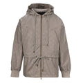 Louis Vuitton Monogram-Print Trench Coat-Style Zip Jacket with Cargo Pockets