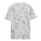Louis Vuitton Water-Droplet Ink-Splatter Short-Sleeve T-Shirt