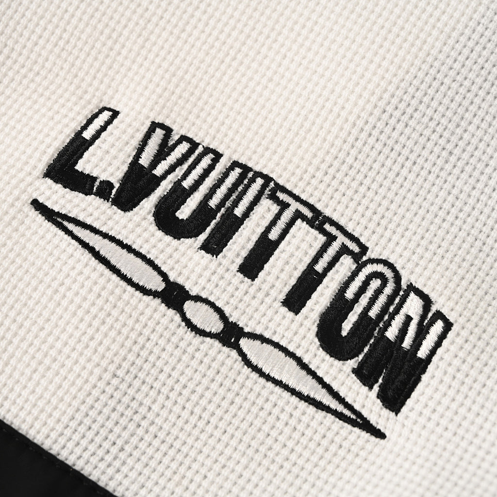 Louis Vuitton Letter-Embroidered Contrast Jacket