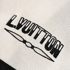 Louis Vuitton Letter-Embroidered Contrast Jacket