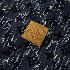 Louis Vuitton 25FW All-Over Flocked Jacquard Denim Jacket