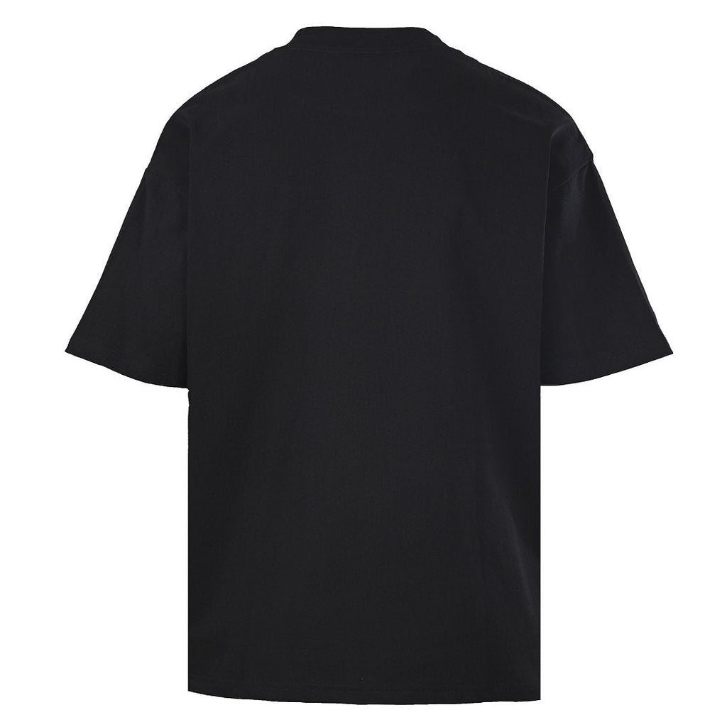 Fendi Roma Gelato Embroidered T-Shirt — Black