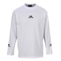 Balenciaga Large-Scale Logo Print Cotton Jersey Hoodie