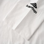 Balenciaga Large-Scale Logo Print Cotton Jersey Hoodie