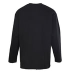 Prada Long-Sleeve T-Shirt with Re-Nylon Chest Pocket and Triangle Logo