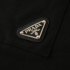 Prada Printed Pocket T-Shirt with Triangle Logo