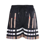 Burberry Technical Fabric Check Shorts