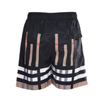 Burberry Technical Fabric Check Shorts