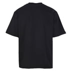 Fendi Roma Floral Embroidered Logo T-Shirt — Black