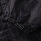 DIOR CD Oblique Tonal Jacquard Hooded Zip Jacket in Black