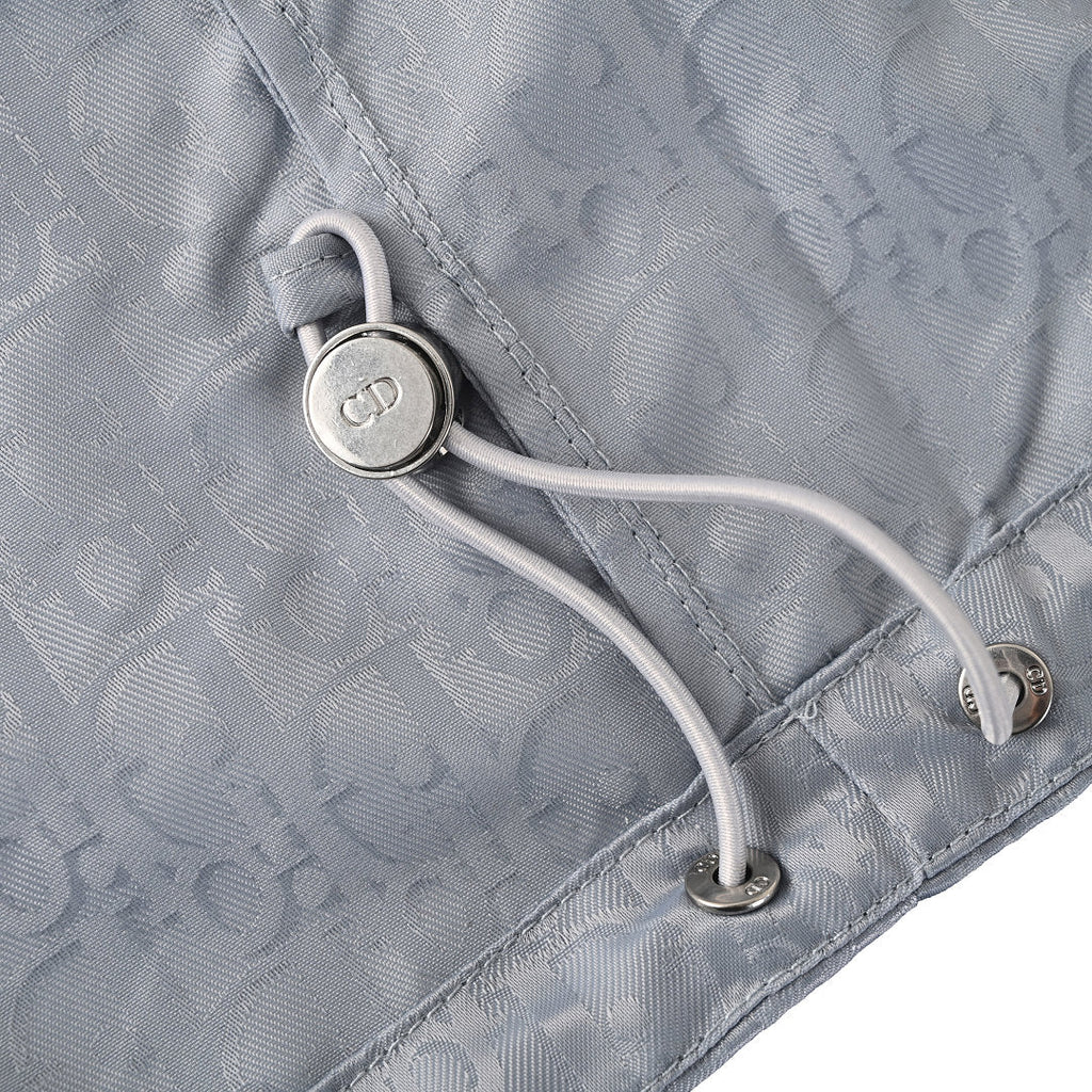 DIOR CD Oblique Tonal Jacquard Hooded Zip Jacket