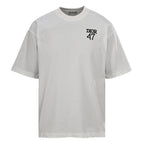DIOR 47 Short-Sleeve T-Shirt with Back Lettering and Stripes