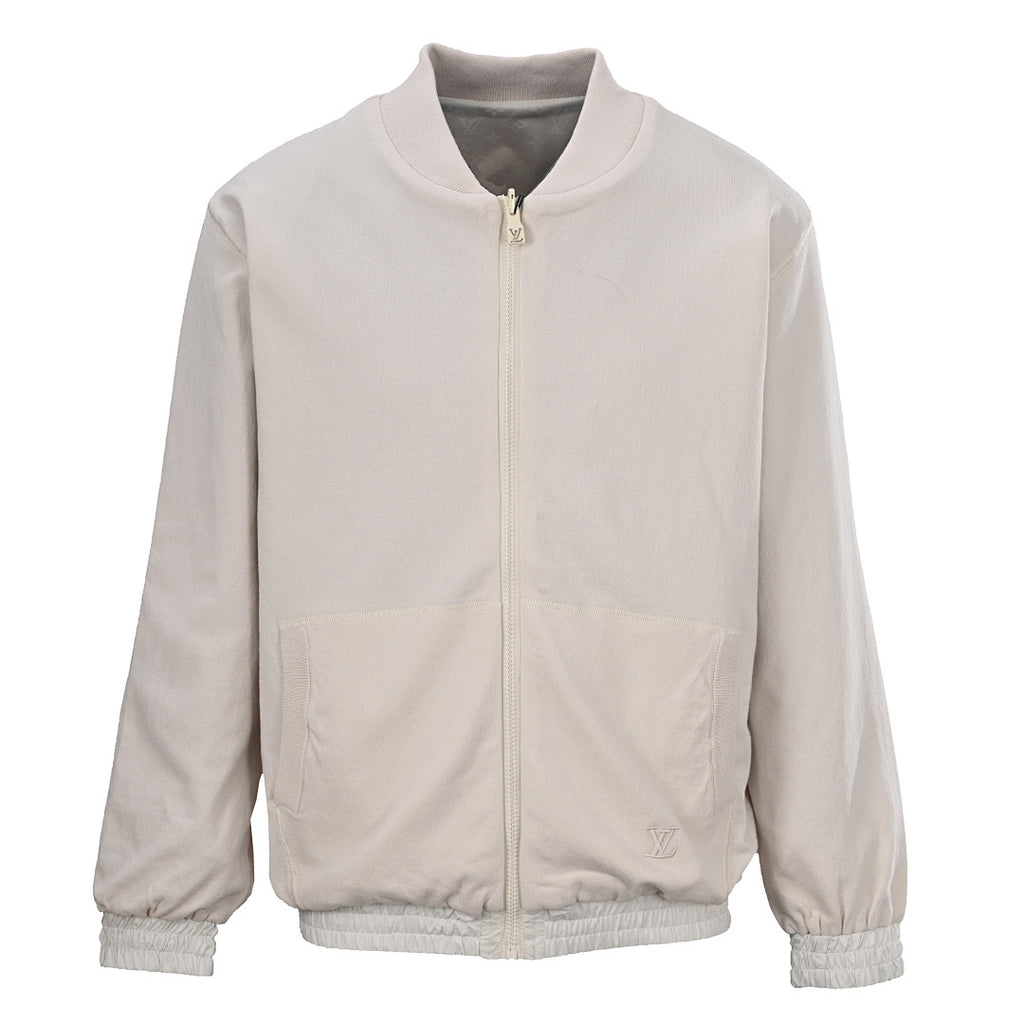 Louis Vuitton Tricolor Monogram Reversible Bomber Jacket