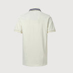 Gucci 2026 Striped Collar Piqué Polo — Ivory | Made in Italy