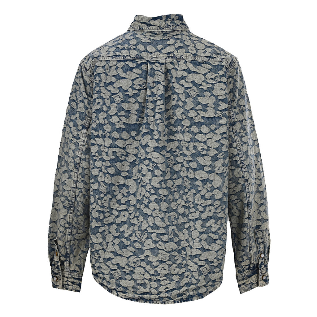 Louis Vuitton x Nigo Burnout Denim Work Jacket