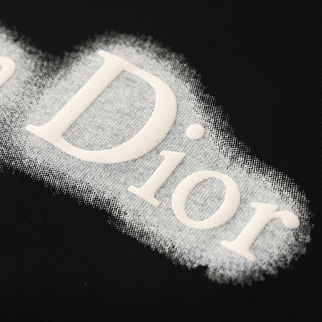 Dior Black and White Brushstroke T-Shirt
