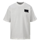 DIOR T-Shirt with Large Back Logo Appliqué and Embroidered Lettering
