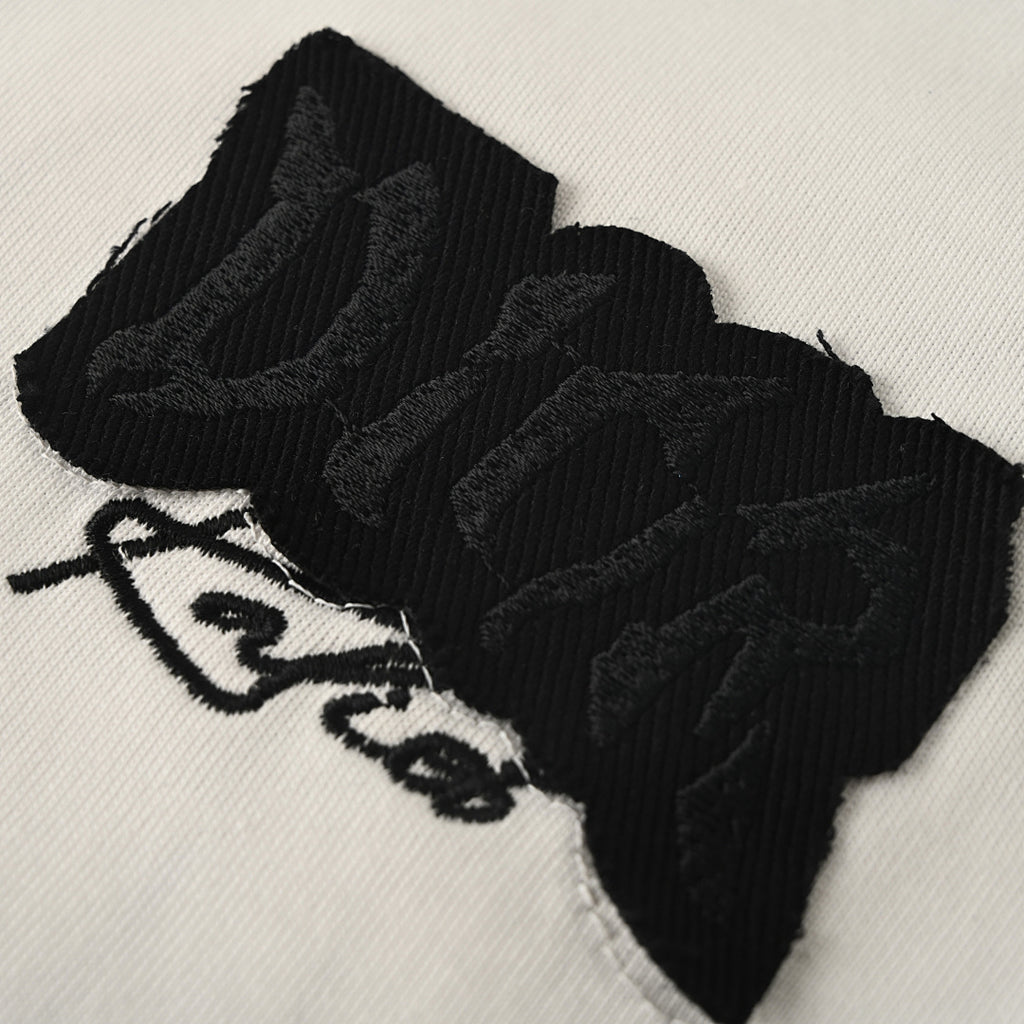 DIOR T-Shirt with Large Back Logo Appliqué and Embroidered Lettering