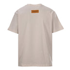 Louis Vuitton Monogram Short-Sleeve T-Shirt with Leather Pocket Patch (Couples' Style)