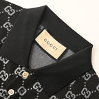 Gucci All-Over Print Short-Sleeve Polo Shirt