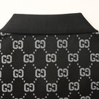 Gucci All-Over Print Short-Sleeve Polo Shirt