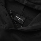 Balenciaga Oversized Logo Pullover Hoodie