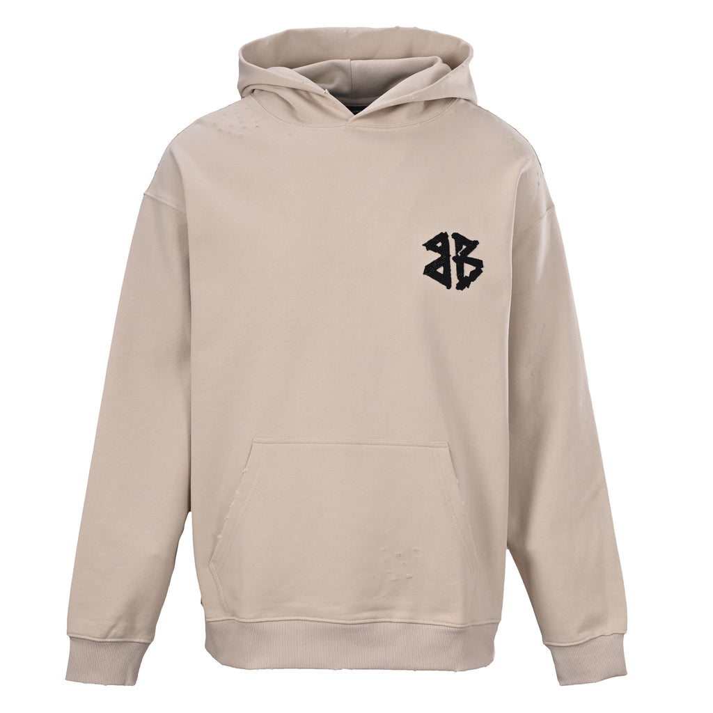 Balenciaga Unisex Oversized Logo Hoodie – Made in Italy