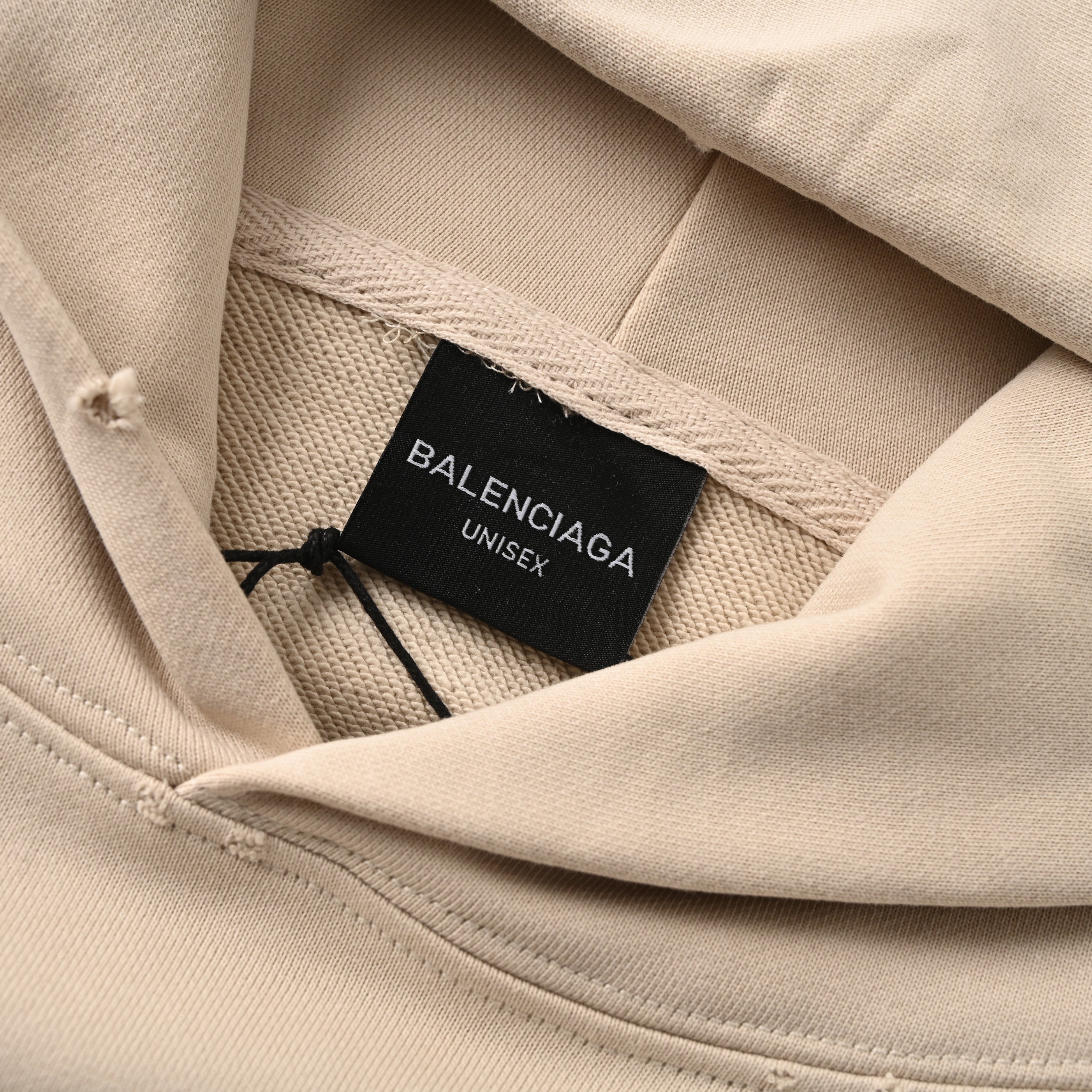 Balenciaga Unisex Oversized Logo Hoodie – Made in Italy
