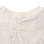 Louis Vuitton Beaded Crew-Neck Short-Sleeve T-Shirt